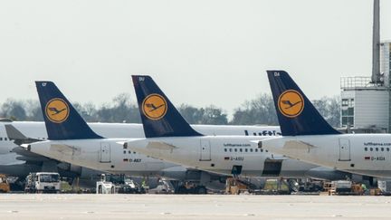  (Un mouvement de grève des pilotes de la Lufthansa affectera fortement le trafic lundi et mardi © Maxppp)