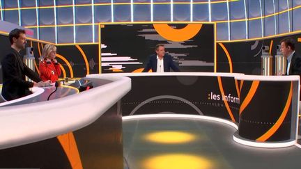 Les informés du matin du&nbsp;mercredi 12 janvier 2022. (CAPTURE ECRAN / FRANCEINFO)