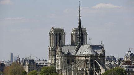 La cath&eacute;drale Notre Dame &agrave; Paris le 19 avril 2016. (PATRICK KOVARIK / AFP)