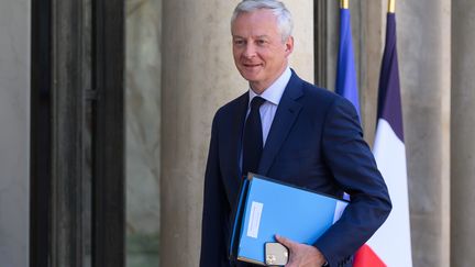 Le ministre de l'Economie Bruno Le Maire, le 4 juillet 2022 à Paris. (MAXPPP)