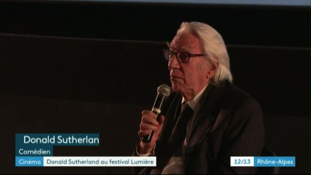 Donald Sutherland au Festival Lumière