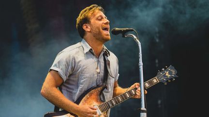 Dan Auerbach, chanteur, guitariste et producteur, a monté un groupe en parallèle aux Black Keys : The Arcs.
 (Jeff Lombardo/AP/SIPA)