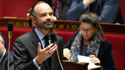 Le Premier ministre Edouard Philippe, le 6 décembre 2017 à l'Assemblée nationale. (BERTRAND GUAY / AFP)