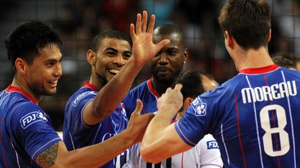 Les Bleus à l'Euro 2013 (NIKOLAY DOYCHINOV / AFP)