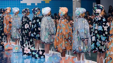 Thom Browne printemps-été 2017, à New York
 (GETTY IMAGES / GETTY IMAGES NORTH AMERICA / AFP)