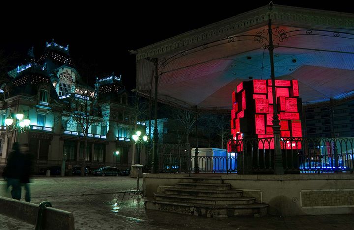 8 m3 : une installation participative dans le 8e arrondissement de Lyon.
 (Baptiste Molliard)