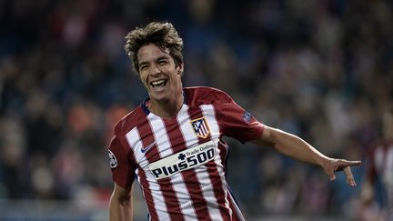 Oliver Torres buteur sous le maillot de l'Atletico Madrid. (BURAK AKBULUT / ANADOLU AGENCY)