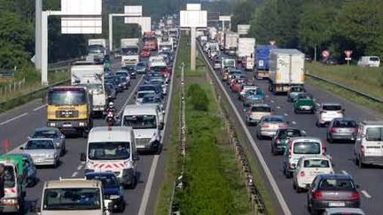 Embouteillage sur la rocade de Rennes (Le Point)