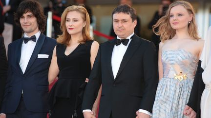 &nbsp; (Montée des marches du film Baccalauréat de Cristian Mungiu à Cannes  © Maxppp)