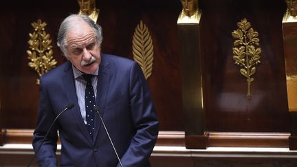 Noël Mamère, le 5 février 2016 à l'Assemblée nationale. (LIONEL BONAVENTURE / AFP)