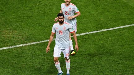 Diego Costa et David Silva (JONATHAN NACKSTRAND / AFP)