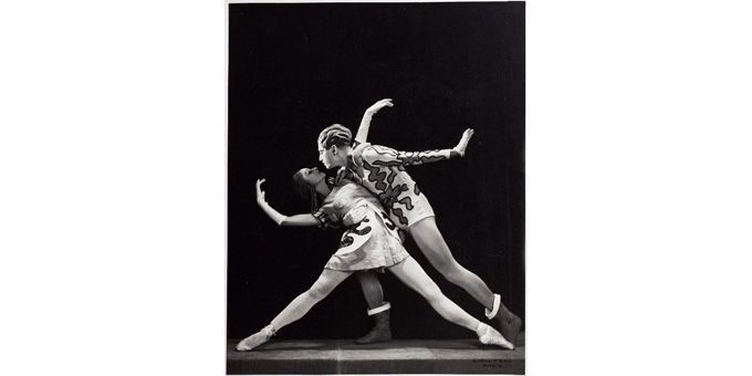 Serge Lifar et Olga Spessivtseva dans &quot;Bacchus et Ariane&quot; en 1931
 (Hôtel des Ventes, Genève / AFP)