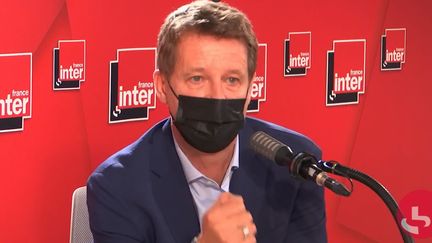 L'eurodéputé EELV Yannick Jadot le 1er juillet 2021 sur France Inter. (FRANCEINTER / RADIO FRANCE)