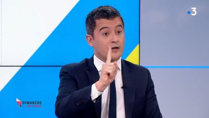 Gérald Darmanin le 20 janvier 2019. (FRANCE 3)