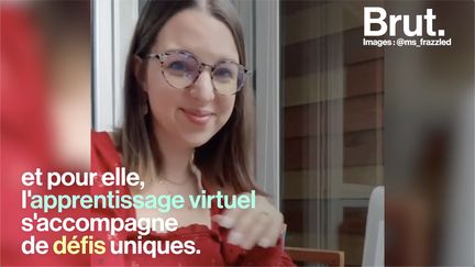 Faire classe à distance avec des maternelles, ça change tout. Arielle Fodor partage sur TikTok son nouveau quotidien et les défis qu'elle doit relever.