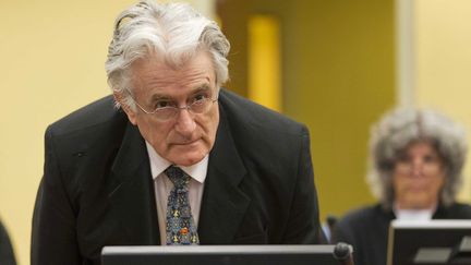 &nbsp; (Radovan Karadzic à La Haye en juillet 2013 © maxPPP)