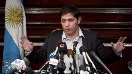 &nbsp; (Le ministre argentin de l'économie Axel Kicillof © Reuters-Carlo Allegri)