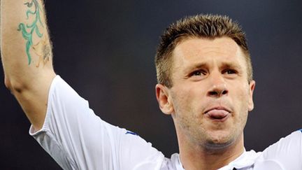 Le fantasque attaquant italien Antonio Cassano