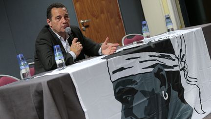  Jean-Frédéric Poisson à Ajaccio le 21 octobre 2016 (PASCAL POCHARD-CASABIANCA / AFP)