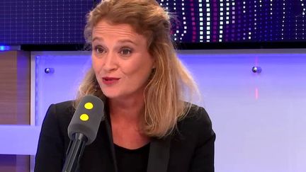 Olivia Grégoire, députée&nbsp;LREM de Paris, invitée de "Tout est politique" mardi 26 septembre. (FRANCEINFO)