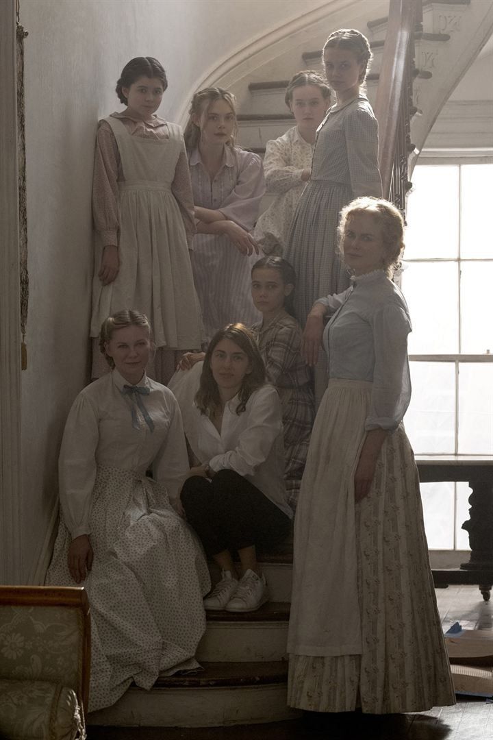 Addison Riecke, Angourie Rice, Elle Fanning, Emma Howard, Kirsten Dunst dans "Les Proies" de Sofia Coppola
 (Universal Pictures International France)