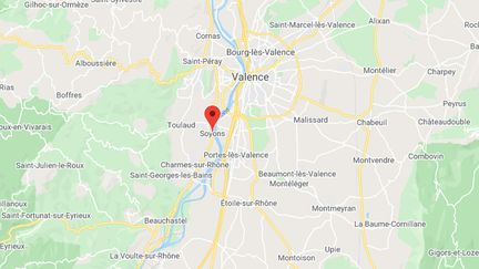 Soyons (Ardèche). (GOOGLE MAPS)