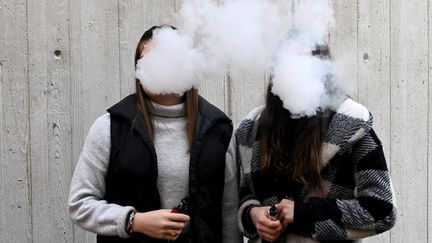 Le Comité national contre le tabagisme regrette le côté "très attractif" des arômes vendus pour les cigarettes électroniques. (YVES SALVAT / MAXPPP)