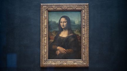 La Joconde exposée au Musée du Louvre. (MARTIN BUREAU / AFP)