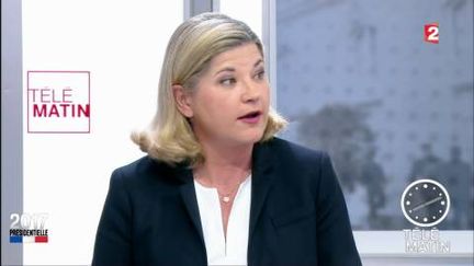 Fabienne Simon, directrice générale adjointe d'Ipsos/Sopra Steria. (FRANCE 2)