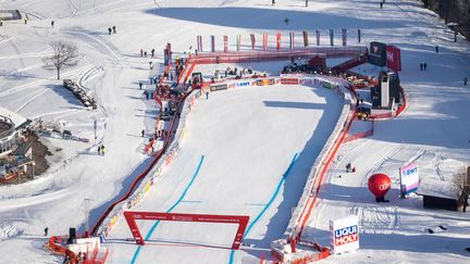 La deuxième descente de Kitzbühel, prévue ce 23 janvier, est annulée en raison des conditions météo (JOHANN GRODER / EXPA)