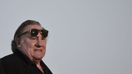 Gérard Depardieu le 13 novembre 2016. (PATRICIA DE MELO MOREIRA / AFP)