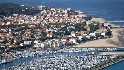 La port et la ville d'Arcachon, le 26 décembre 2015. (PHILIPPE ROY / PHILIPPE ROY)