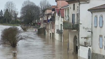 Intempéries : Peyrehorade en état d'alerte face à la crue