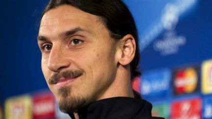 &nbsp; (Zlatan Ibrahimovic en conférence de presse à Malmö © Maxppp)