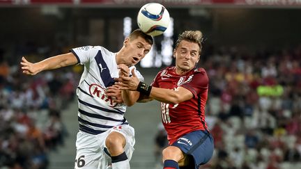 Eric Bautheac et Frederic Guilbert au duel (PHILIPPE HUGUEN / AFP)