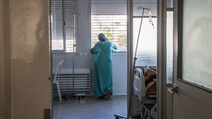 Hôpital Ibn Rochd de Casablanca (Maroc). (FADEL SENNA / AFP)