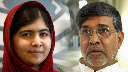 &nbsp; (Malala Yousafzay et Kailash Satyarthi, prix Nobel de la Paix 2014 © REUTERS | Arte)