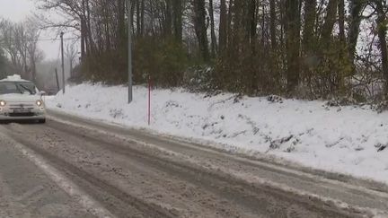 Météo : la neige surprend le département de Haute-Savoie (France 3)