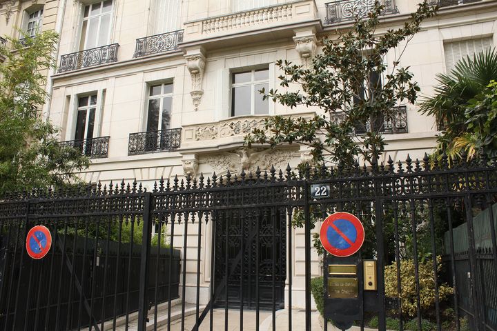 L'appartement de Jeffrey Epstein, situé au 22 avenue Foch, à Paris. (OLIVIER LIFFRAN)