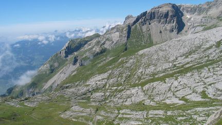 Vue du désert de Platé, en Haute-Savoie. (ANTOINE CHANDELIER / MAXPPP)