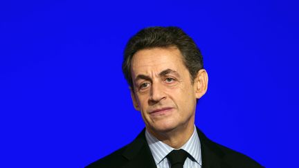 Nicolas Sarkozy, le 20 janvier 2012, &agrave; Paris. (CHARLES PLATIAU / POOL / AFP)