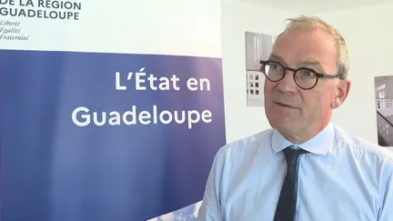 Le préfet de la Guadeloupe, Xavier Lefort. (Guadeloupe La 1ère)