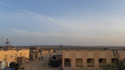 Le camp de Tessalit&nbsp;au nord du Mali&nbsp;fait partie des trois bases qui vont être quittées par les soldats français. (FRANCK COGNARD / RADIO FRANCE)