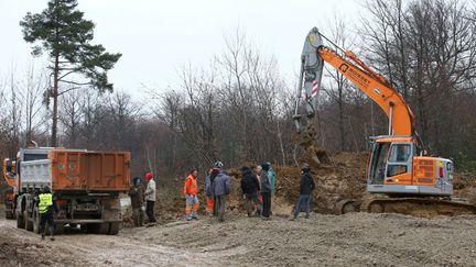 &nbsp; (Le chantier du Center Parcs de Roybon, en Isère, est suspendu depuis décembre, occupé par des opposants © MAXPPP)