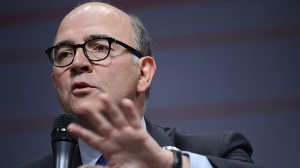 Pierre Moscovici, lors des Journ&eacute;es parlementaires du PS &agrave; Dijon (C&ocirc;te-d'Or), le 20 septembre 2012. (PHILIPPE DESMAZES / AFP)