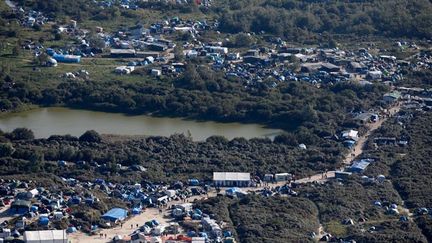 &nbsp; (La "Jungle" de Calais début octobre © REUTERS / Pascal Rossignol)