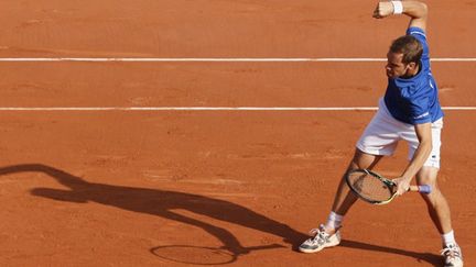 Richard Gasquet, poing rageur