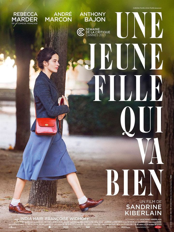 L'affiche du film "Une jjeune fille qui va bien" de Sandrine Kiberlain. (AD VITAM)