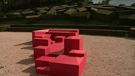 Jardins de Marqueysssac - "Le Cube" par le collectif Yok Yok.
 (France 3 / Culturebox )