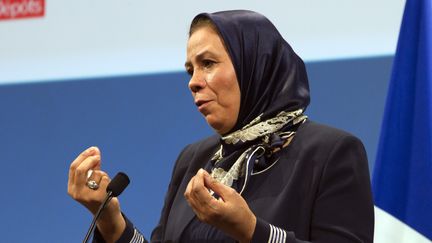 Latifa Ibn Ziaten, à Paris, le 19 novembre 2015. (JACQUES BRINON / AFP)